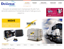 Tablet Screenshot of denizmar.com